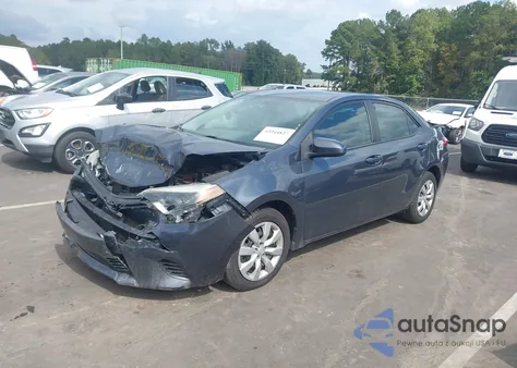 2015 Toyota Corolla Le из США, поврежденный, VIN 2T1BURHE4FC236666